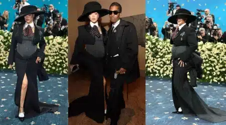 Rihanna at Met Gala 2025: Baby Bump, Bespoke Corset, and a Hint at R9?